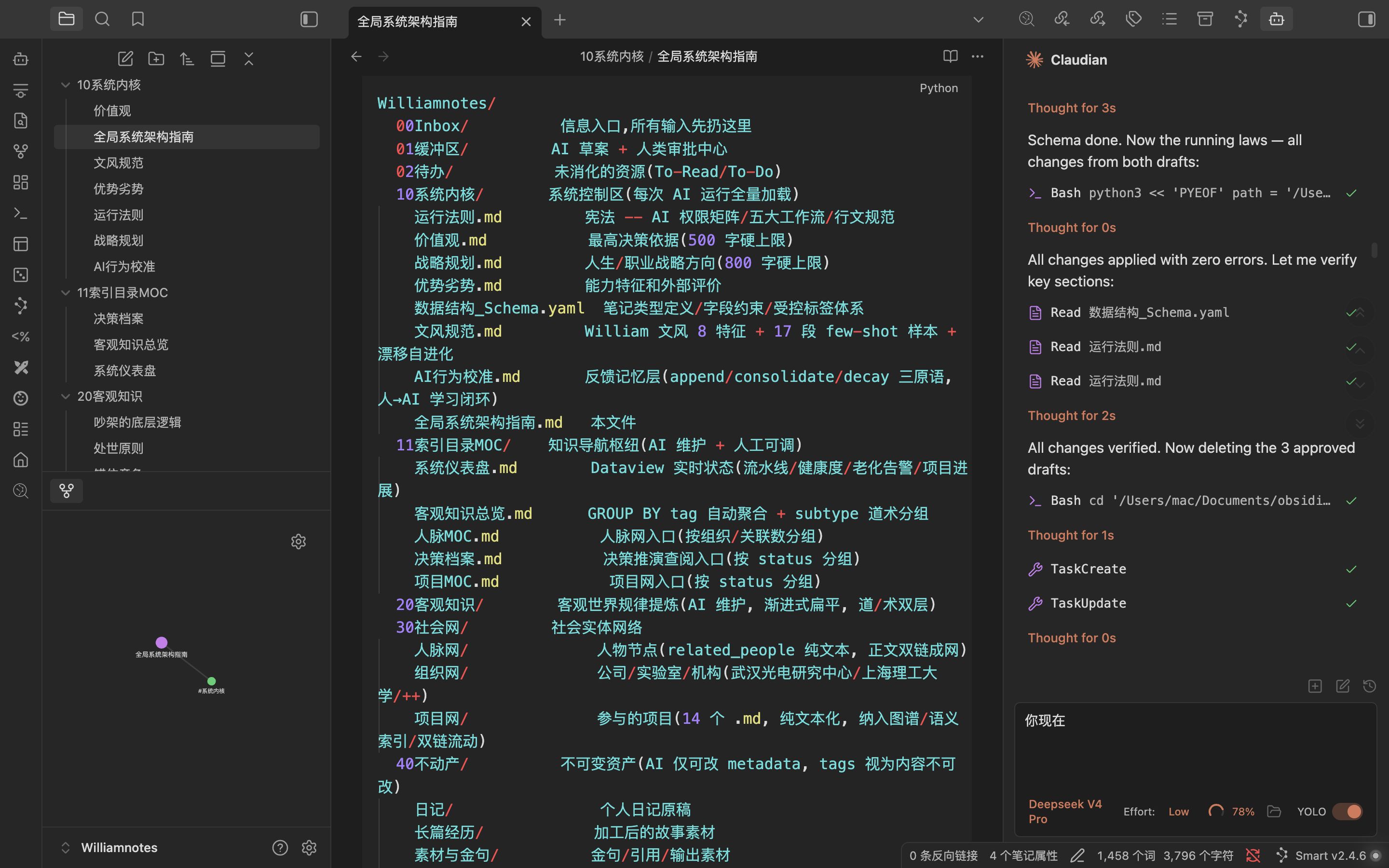 WilliamNotes（数字分身决策系统）